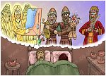 Matthew 02 - The Nativity SET 02 - Scene 11 - Joseph's second dream 980x706px col.jpg