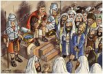 Mark 15 - Trial of Jesus - Scene 05 - Jesus before Pilate