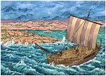 Acts 27 - Paul sails for Rome - Scene 04 - Winds against us 980x706px col.jpg