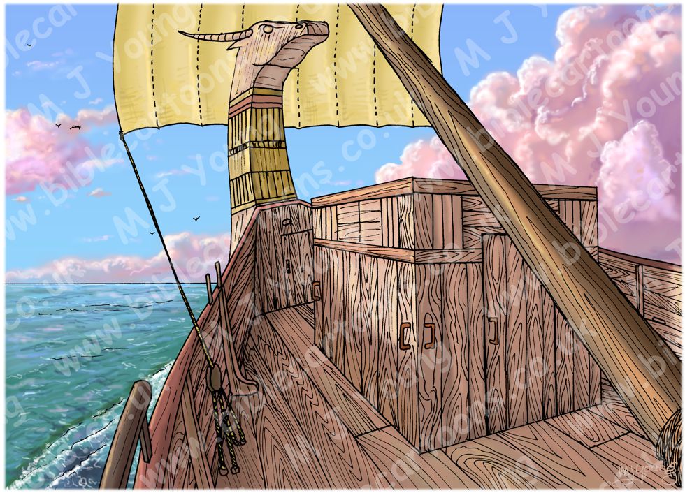 Acts 27 - Sea storm - Scene 01 - Gentle sailing - Background 980x706px col.jpg