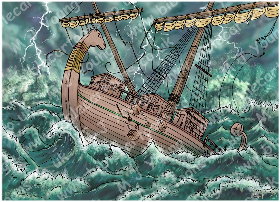 Acts 27 - Sea storm - Scene 04 - Cargo overboard 980x706px col.jpg
