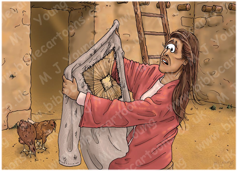 Matthew 09 - Parable of the new cloth on old coat