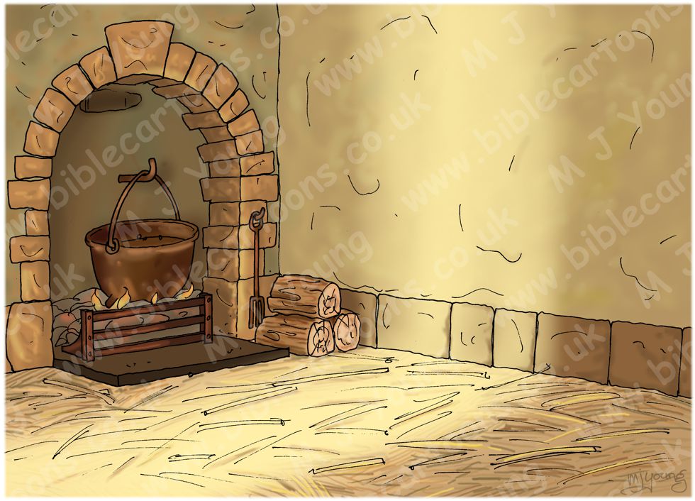 Mark 02 - Parable of new cloth on old garment - Background