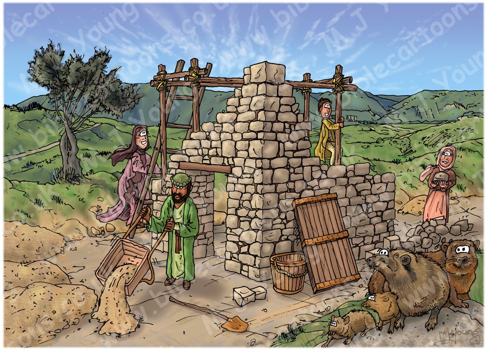 Luke 06 - Parable of the wise and foolish builders - Scene 01 - Solid foundations