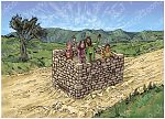Luke 06 - Parable of the wise and foolish builders - Scene 02 - House standing firm