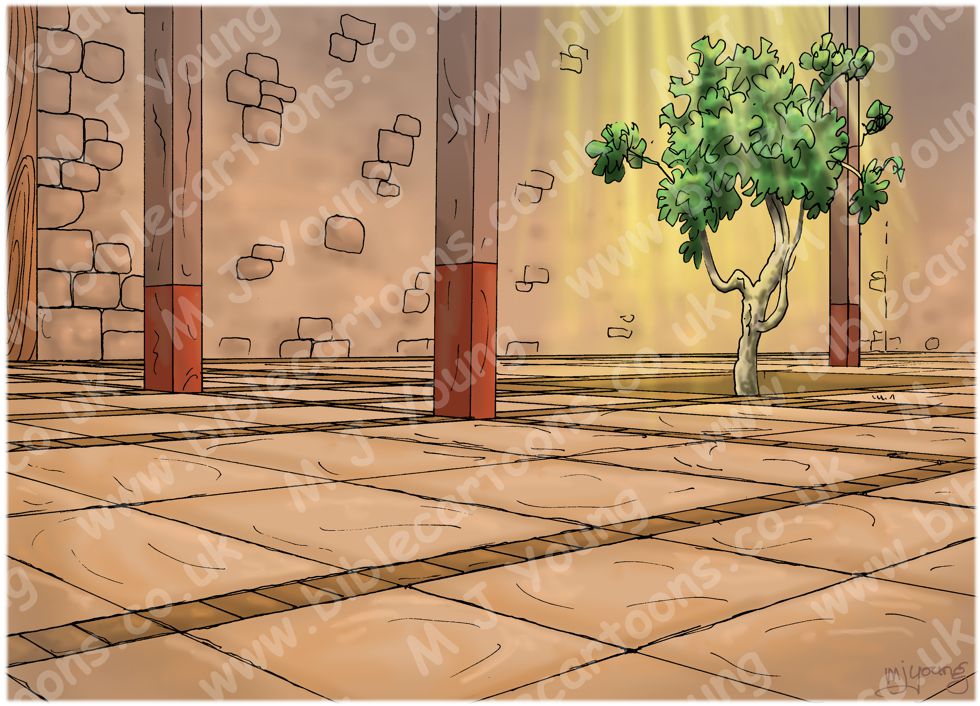 Luke 07 - Jesus anointed by sinful woman - Scene 03 - Loving much - Background