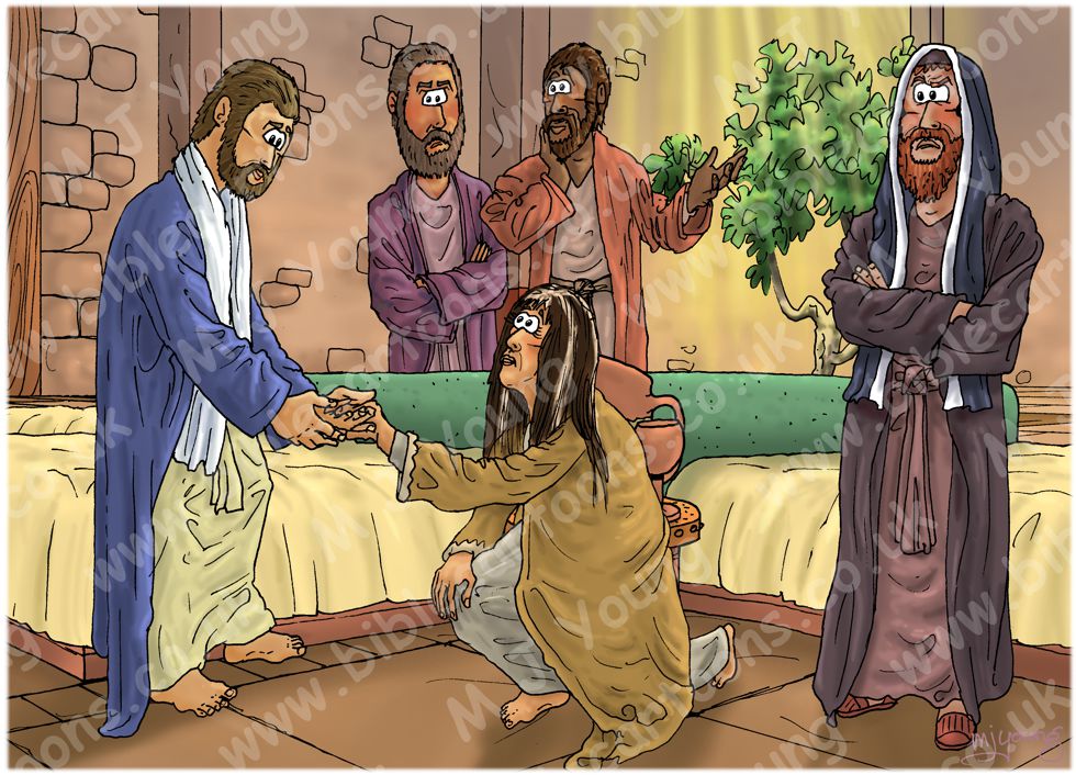 Luke 07 - Jesus anointed by sinful woman - Scene 04 - Sins forgiven