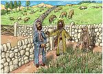 Matthew 13 - Parable of the weeds - Scene 03 - Weed question