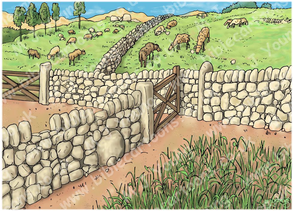 Matthew 13 - Parable of the weeds - Scene 03 - Weed question