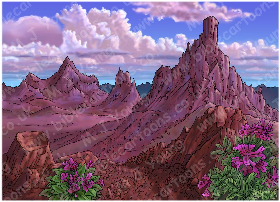 Genesis 02 - The first 7 days - Scene 10 - The First Sabbath (Day version) - Background