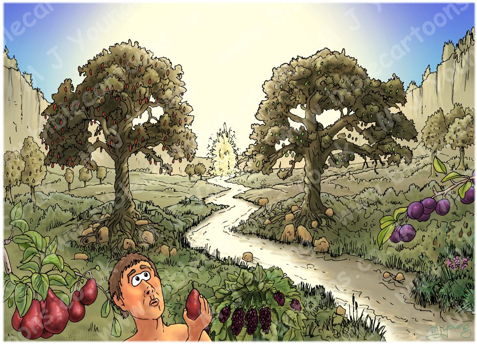 Genesis 02 - Adam and Eve - Scene 02 - The garden in Eden