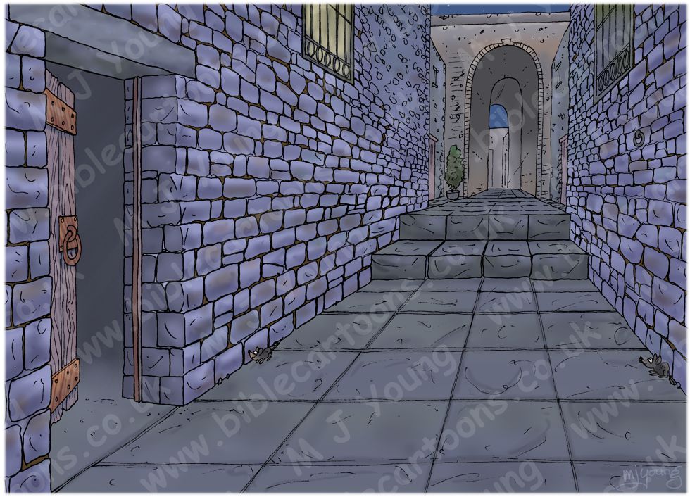 John 03 - Jesus and Nicodemus - Scene 01 - Night visit - Background