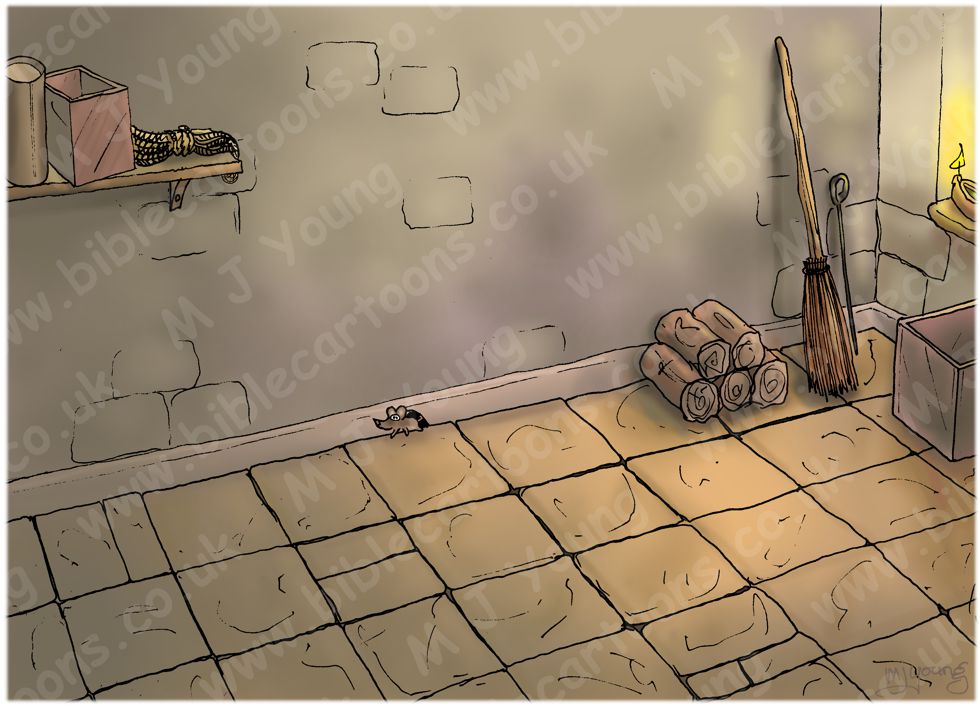 John 03 - Jesus and Nicodemus - Scene 02 - Spirit wind - Background