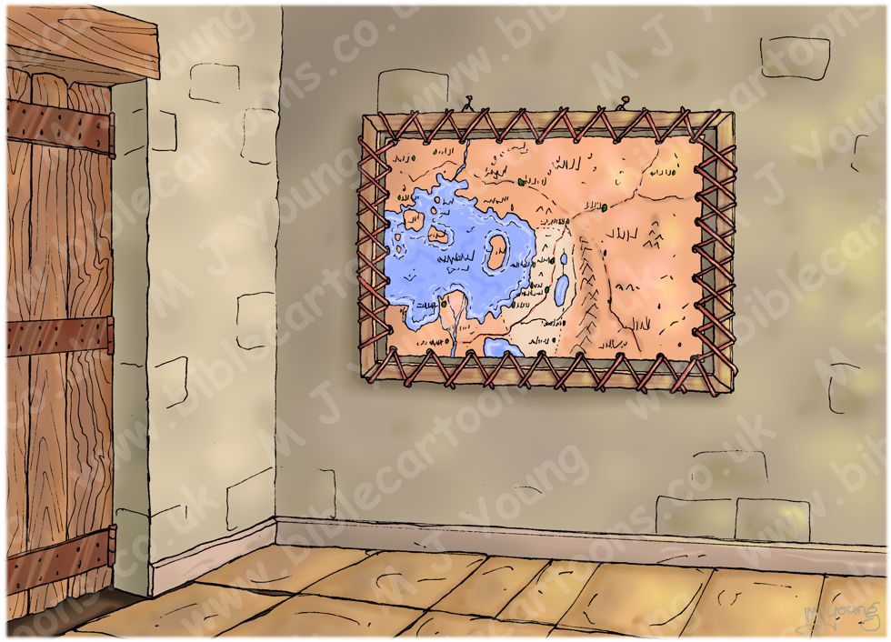 John 03 - Jesus and Nicodemus - Scene 04 - For God so loved - Background