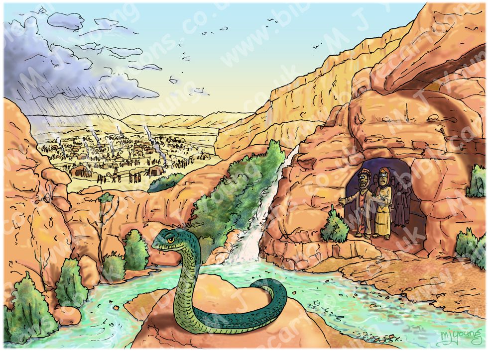 Judges 06 - Gideon - Scene 01 - Hiding from the Midianites