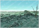 Judges 06 - Gideon - Scene 03 - Starvation prophet - Background