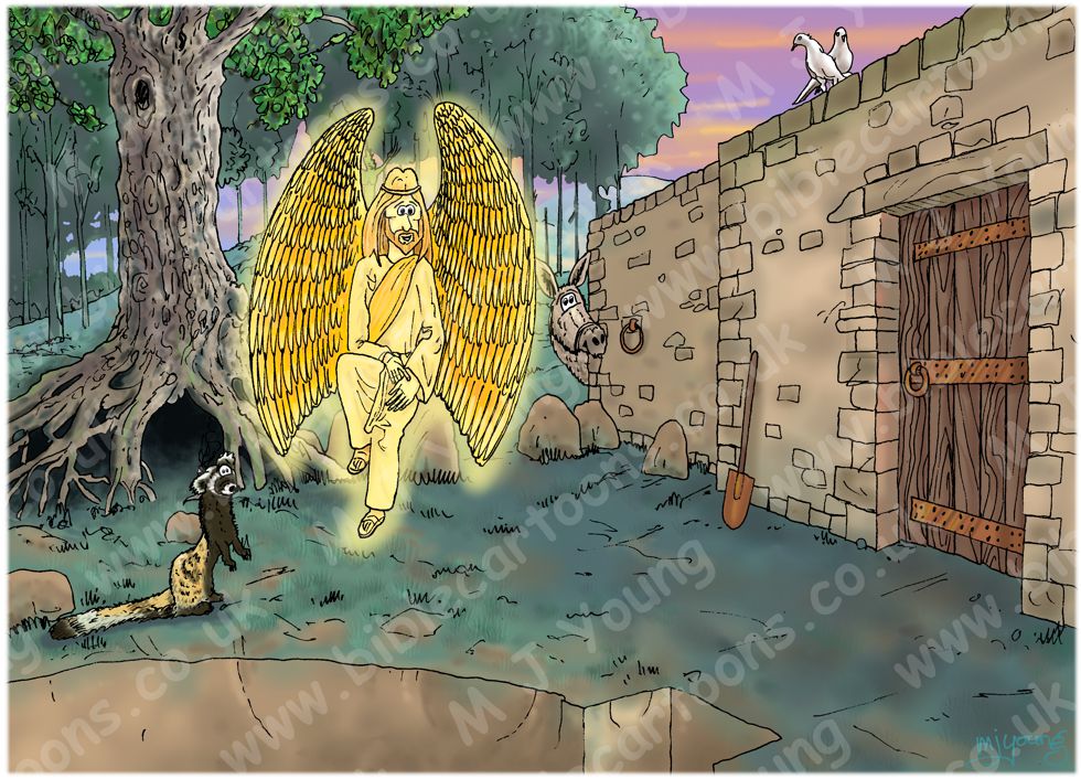 Judges 06 - Gideon - Scene 04a - Angel of the Lord
