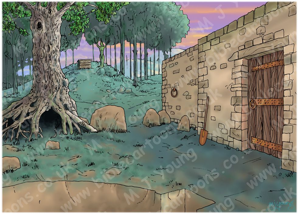 Judges 06 - Gideon - Scene 04a - Angel of the Lord - Background