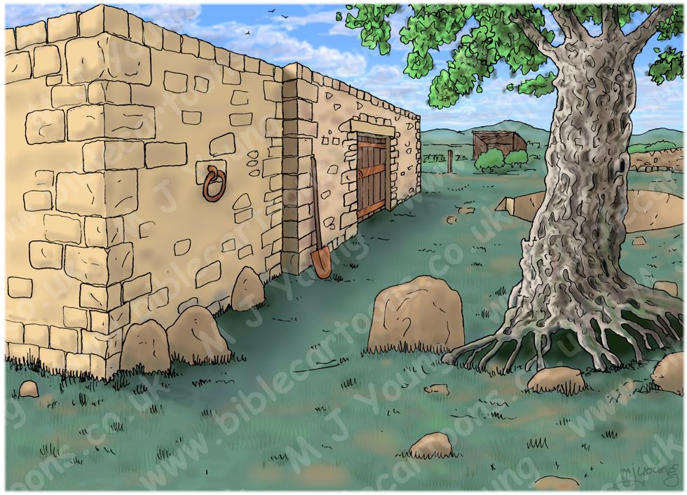 Judges 06 - Gideon - Scene 06 - Gideon's offering - Background