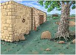 Judges 06 - Gideon - Scene 06 - Gideon's offering - Background