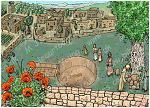 Judges 06 - Gideon - Scene 07 - Gideon builds an altar