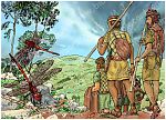 Judges 06 - Gideon - Scene 10 - Alliance in Jezreel (with Dragonflies)