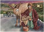 Judges 06 - Gideon - Scene 12 - Wet fleece sign