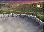 Judges 06 - Gideon - Scene 12 - Wet fleece sign - Background