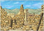 Nehemiah 02 - Nehemiah inspects Jerusalem's walls - Scene 05 - Plans revealed - Background