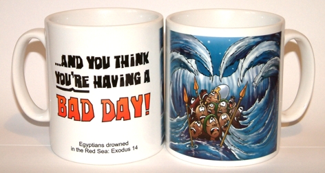 Bad Day - Egyptian army in Red Sea mug