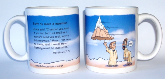 Faith to move a mountain - mug