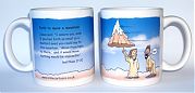 Faith to move a mountain - mug