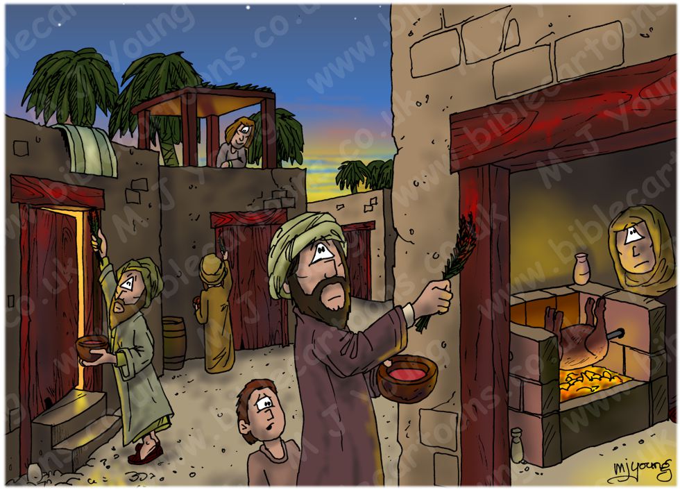 Exodus 12 - The ten plagues of Egypt - First Passover