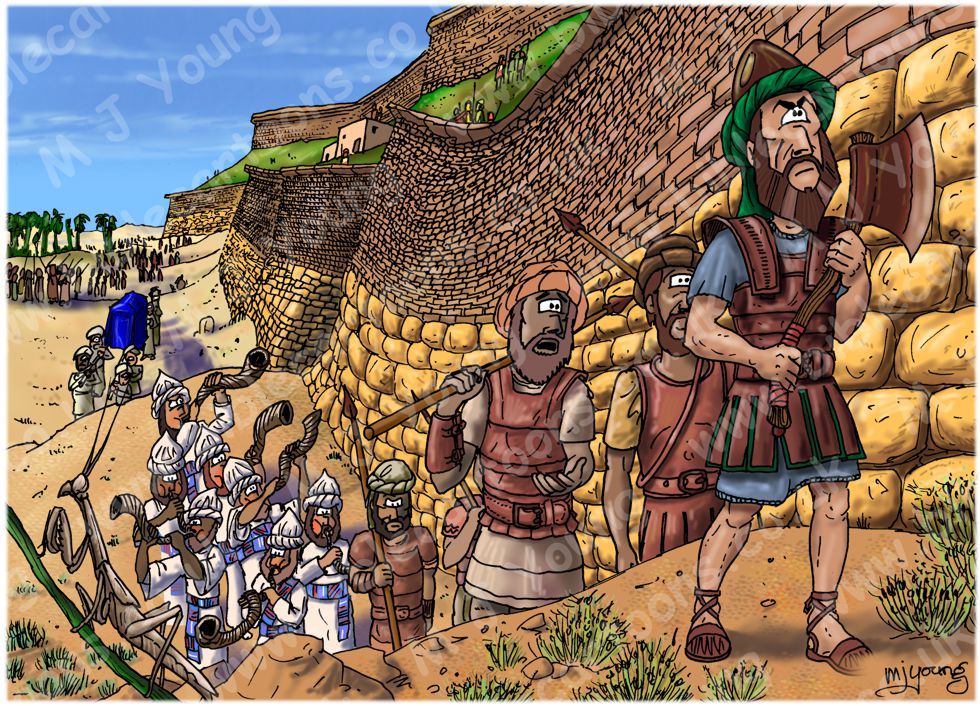 Joshua 06 - Fall of Jericho - Scene 03 - Circling Jericho