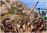 Joshua 06 - Fall of Jericho - Scene 04 - Walls collapse