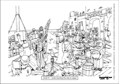 Colouring sheets index | Bible Cartoons