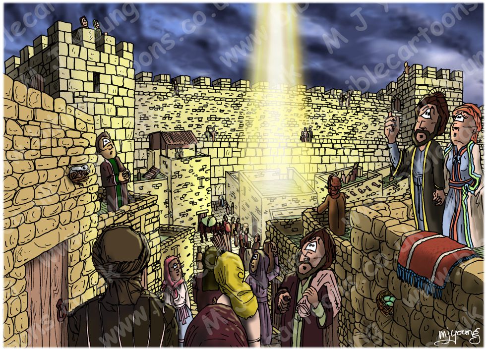 Acts 02 - Pentecost - Scene 01 - Inside Jerusalem