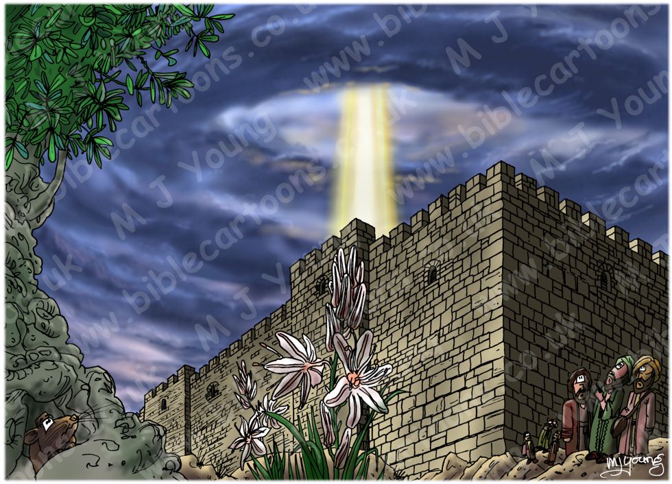 Acts 02 - Pentecost - Scene 02 - Outside Jerusalem