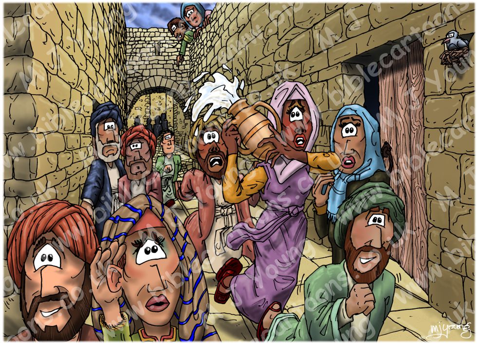 Acts 02 - Pentecost - Scene 06 - Running