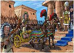 Exodus 14 - Parting of the Red Sea - Scene 03 - Pharaoh’s chariot