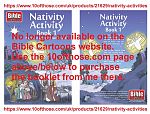 Nativity Activity Book 01 - cover spread