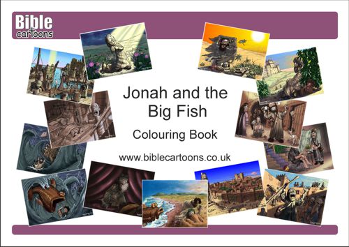 Jonah A4 e-Colouring book