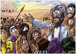 Exodus 14 - Parting of the Red Sea - Scene 06 - Terrified