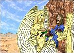 Matthew 04 - The temptation of Jesus - Scene 06 - Angels