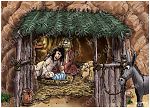 Matthew 01 - The Nativity SET 01 - Scene 04 - Jesus' birth