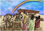 Genesis 09 - The Flood - Scene 08 - Rainbow