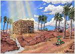 Matthew 07 - Parable of wise and foolish builders - Scene 06 - Standing on the rock