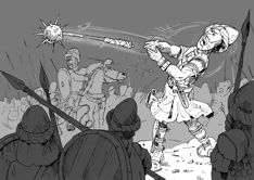 Ecclesiastes 03 - Hammer throwing - Greyscale