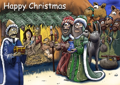 Nativity - Presenting Gifts - 251x163 72dpi