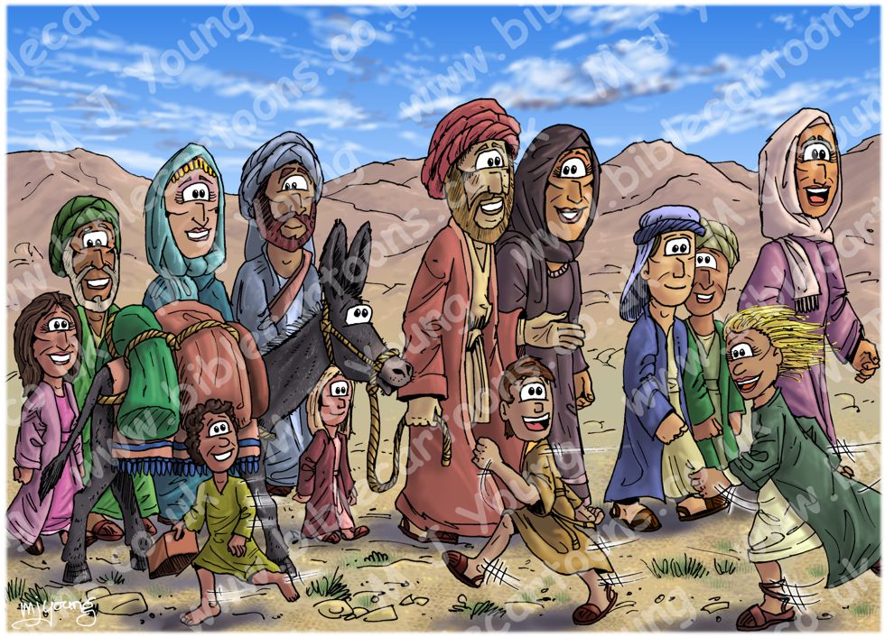 Luke 02 - Jesus’ childhood - Scene 01 - Going to Jerusalem